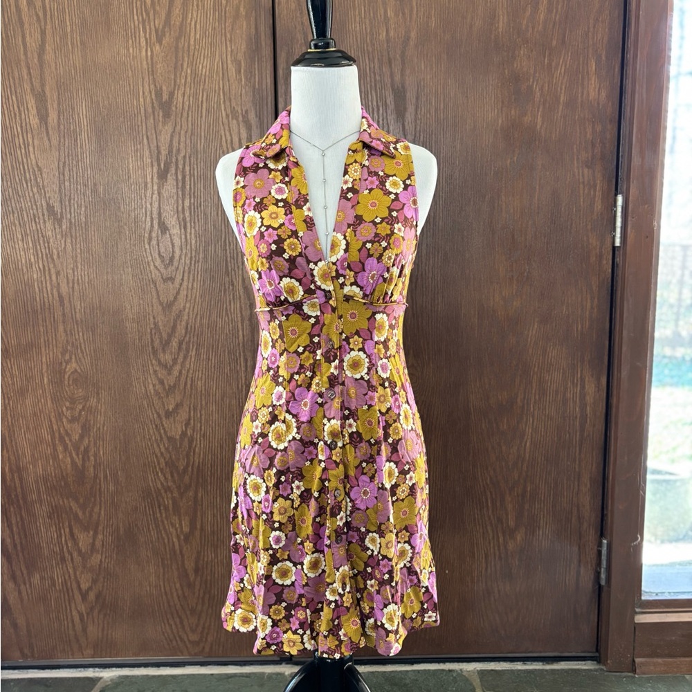 uo 70s floral dress